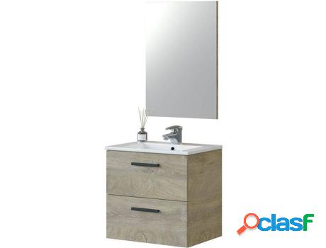 Mueble de Baño ARKITMOBEL Aruba (Roble Alaska - Melamina,