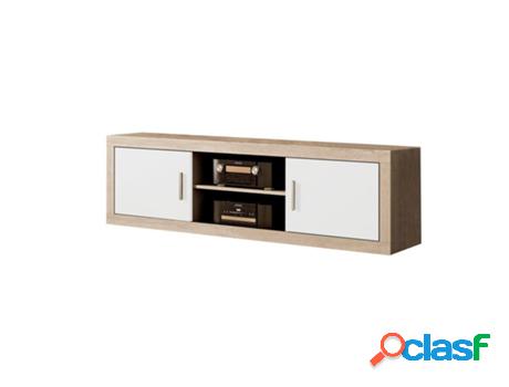 Mueble de Salón HOMESOUTH Módulo Baixo Nuka 2 Portas