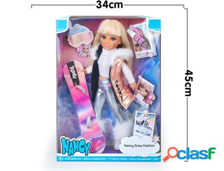 Muñeca NANCY Snow Fashion (Edad Mínima: 3 Años - 45x34x11