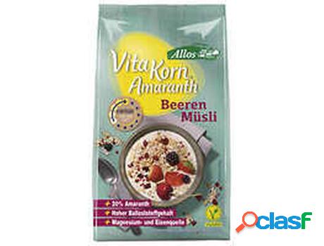 Muesli de Amaranto y Frutos Rojos Bio ALLOS (375 g)