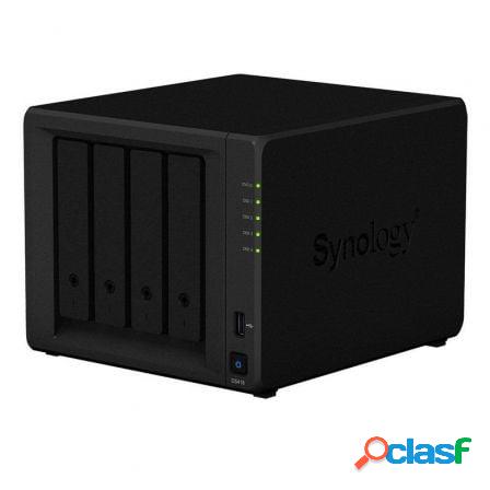 Nas synology diskstation ds418/ 4 bahias 3.5"- 2.5"/ 2gb