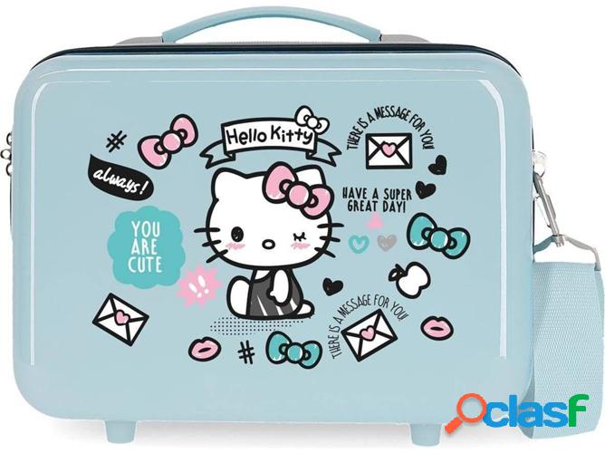 Neceser HELLO KITTY You are Cute Azul (29 x 21 x 15 cm)