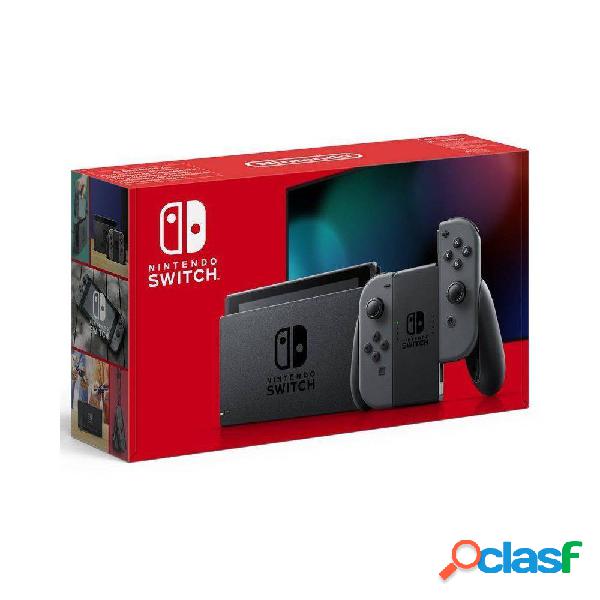 Nintendo Switch Grey V1.1/ Incluye Base/ 2 Mandos Joy-Con