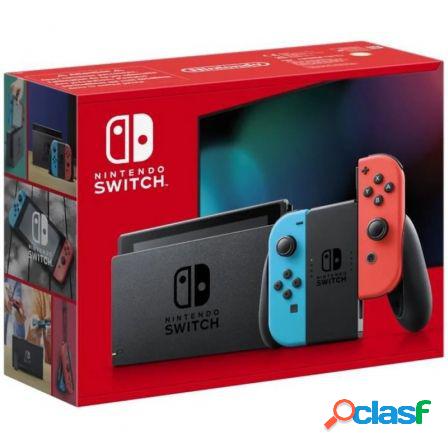 Nintendo switch azul neon/rojo neon (2022)/ 2 mandos joy-con