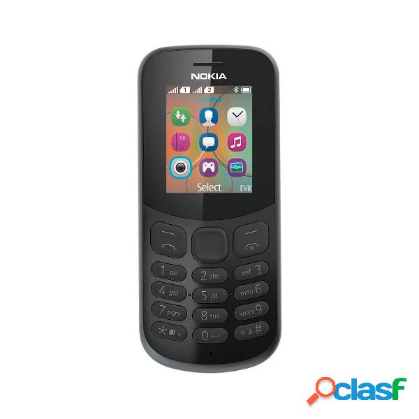 Nokia 130 (2017) negro dual sim - seminuevo