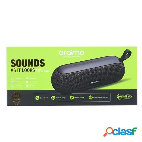Oraimo OBS-52D SoundPro Portable 10W Wireless BT Speaker