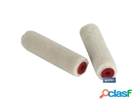 Pack 2 recambios mini rodillo esmaltar/barnizar 6cm