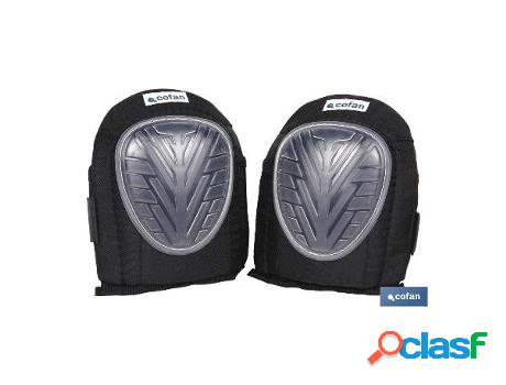Pack 2 rodilleras de gel banda elastica c/velcro