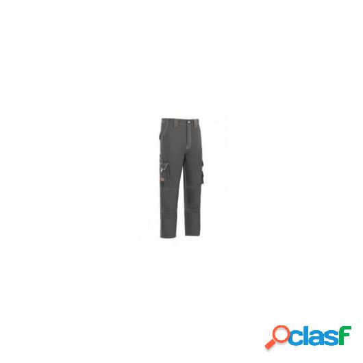 Pantalon Trabajo T50 Algodon/Elas Gris L9000 Vesin
