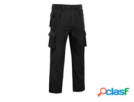 Pantalon tergal negro elite talla xl-48