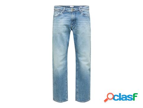 Pantalones Vaqueros SELECTED Hombre (Multicolor - 29 x 32)