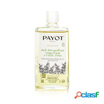 Payot Herbier Organic Face & Eye Cleansing Oil With Olive