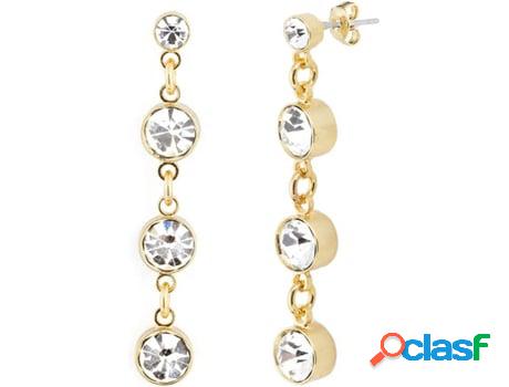 Pendientes VANCRYSTALS Lorraine (Latón - Dorado - 3.5 cm)
