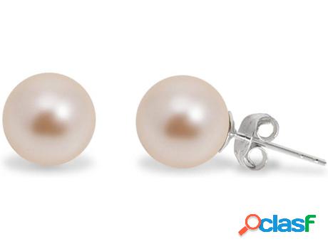 Pendientes VANCRYSTALS Violeta (Plata - Naranja - 8 mm)
