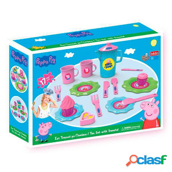 Peppa Pig Conjunto de Te 17p