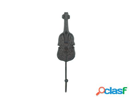 Percha Guitarra Adorno Pared Percheros Colección Rústico