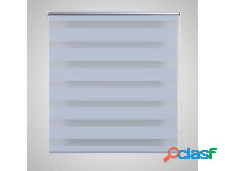 Persiana VIDAXL Cebra Blanco (80 x 175cm)