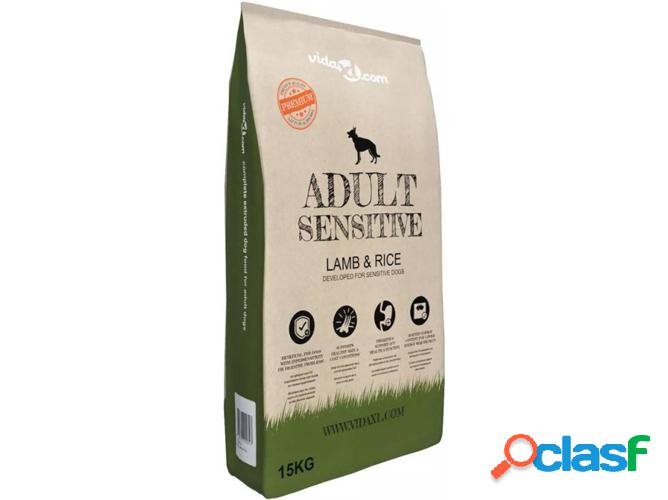 Pienso para Perros VIDAXL Animales Sensibles (15Kg - Adulto