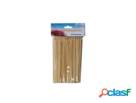 Pinchos bambu 20 cm blister 100