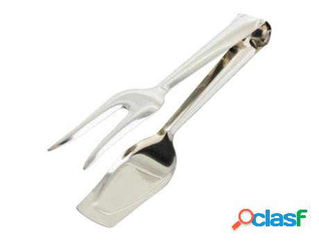 Pinzas para servir acero inoxidable 21 cm. ideal para la