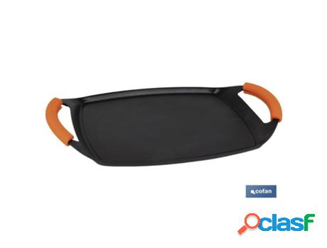 Plancha de asar para inducción aluminio fundido full