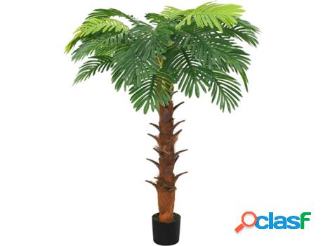 Planta Artificial VIDAXL Palma Cica (Verde - 160 cm)