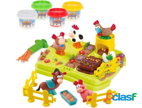 Plastilina PLAYGO Juego Granja