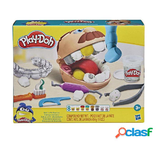 Playdoh, Dentista Bromista con 8 Botes y Accesorios