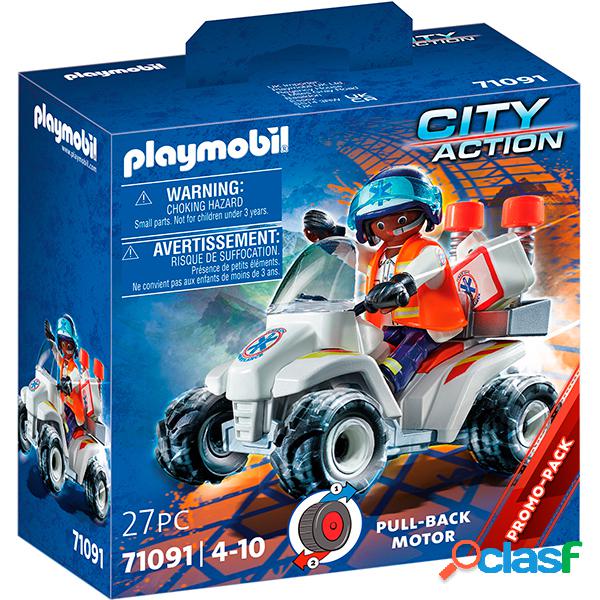 Playmobil City Action 71091 Rescate - Speed Quad