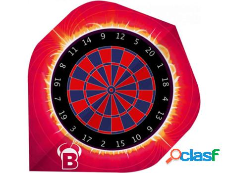 Plumas de Dardos BULLS DARTS (Multicolor)