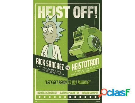 Póster RICK & MORTY GPE5450 Rick & Morty Season 4 Heist Off