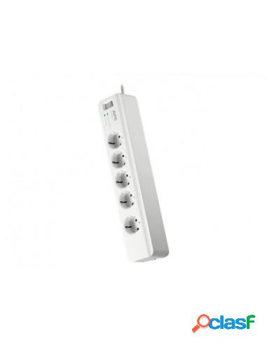 REGLETA PROTECTORA APC SURGEARREST 5 TOMAS WHITE