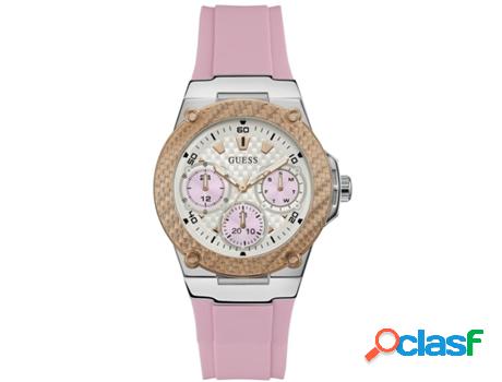 Reloj GUESS Mujer (Silicona - Rosa)