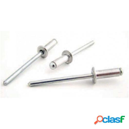 Remache Fij Estand. 5X14Mm Alu Alum Bralo 250 Pz