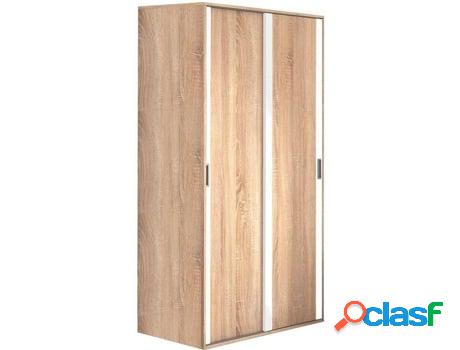Ropero HOMESOUTH Cambria Claro - Blanco (Melamina - 120 x
