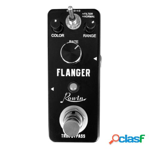 Rowin LN-312 Classic Flanger analógico Pedal de efecto de