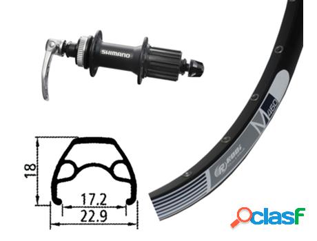 Rueda Trasera WINORA Rodi M460 Agujeros Cl Alivio Qr
