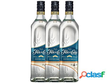 Rum FLOR DE CAÑA Flor De Caña 4 Anos (0.7 L - 3 unidades)