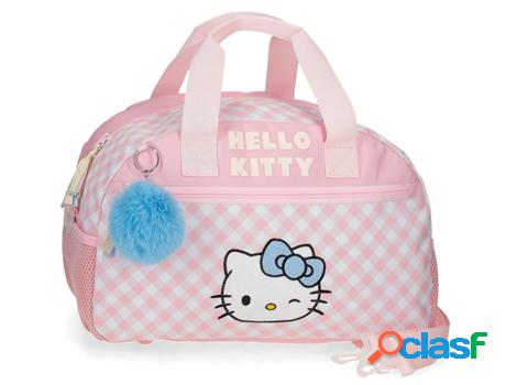 Saco de Viagem HELLO KITTY Wink (Poliéster - Rosa - 40 x 25