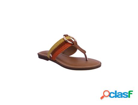 Sandalias DON ALGODON Mujer (38 - Multicolor)