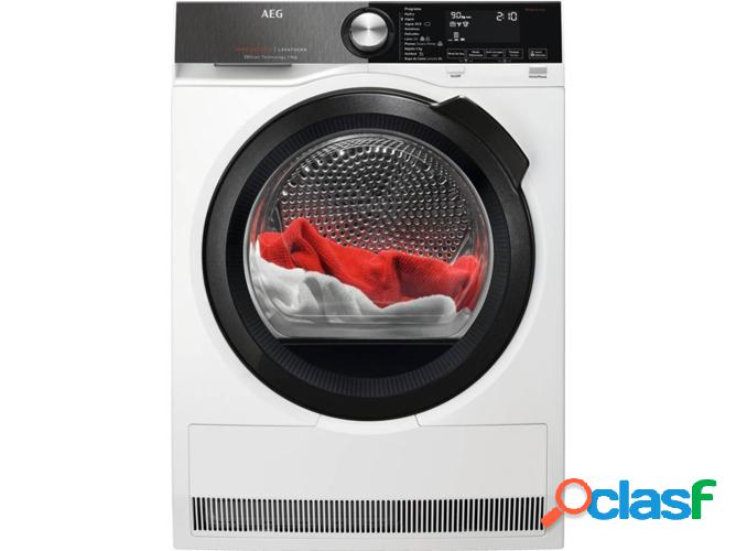 Secadora AEG T9DEB979 (9 kg - Bomba de Calor - Blanco)