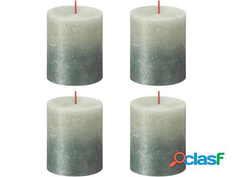 Set 4 velas BOLSIUS Sunset Óxido (Verde - Duración: 35h)