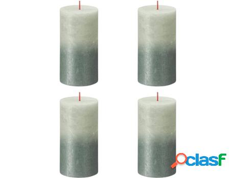 Set 4 velas BOLSIUS Sunset Óxido (Verde - Duración: 60h)