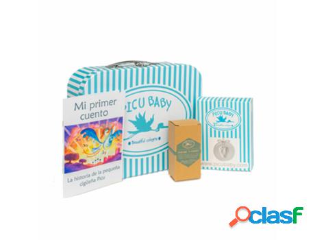 Set De Regalo Para Bebé Picu Baby Maletín (3 Piezas)