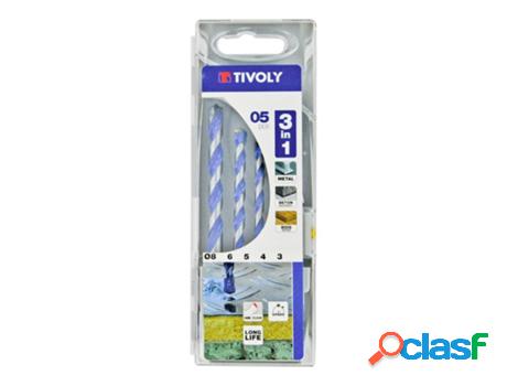 Set brocas multiuso 5pz. din 8039 e-5