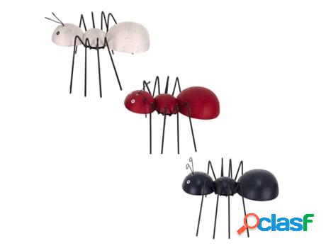 Signes Grimalt - Hormigas 3 Unidades Negro de Madera |