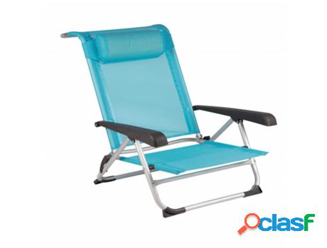 Silla De Playa BO-CAMP (Azul - Aluminio - 61 x 50 x 74 cm)