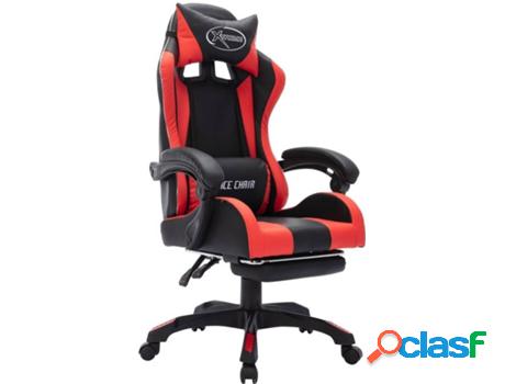 Silla de Escritorio Ejecutiva VIDAXL Multicolor (Reposapiés