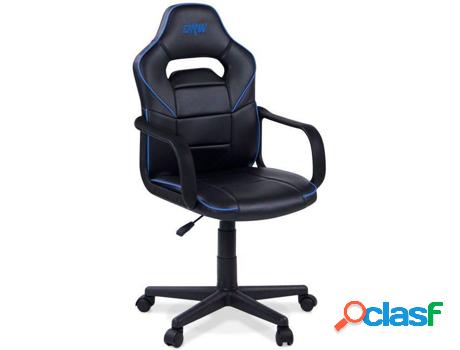Silla de Escritorio Operativa ABECEDARIO DRW Negro y Azul