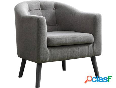 Sillón VEP HOME Sines Gris (70x76x66 cm - Metal)